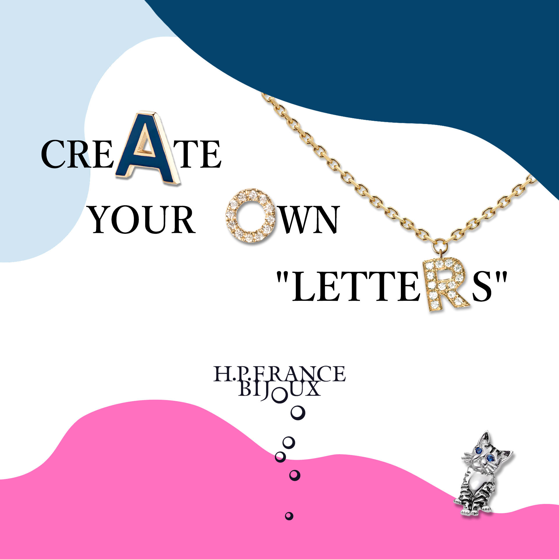 11/23～1/29】CREATE YOUR OWN ”LETTERS” ジュエリーオーダー会｜ H.P.